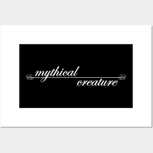 mythical creature Posters and Art